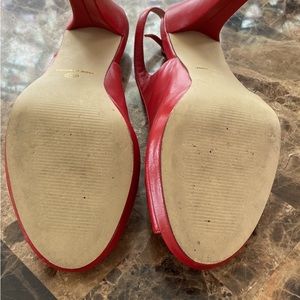 Red high heels